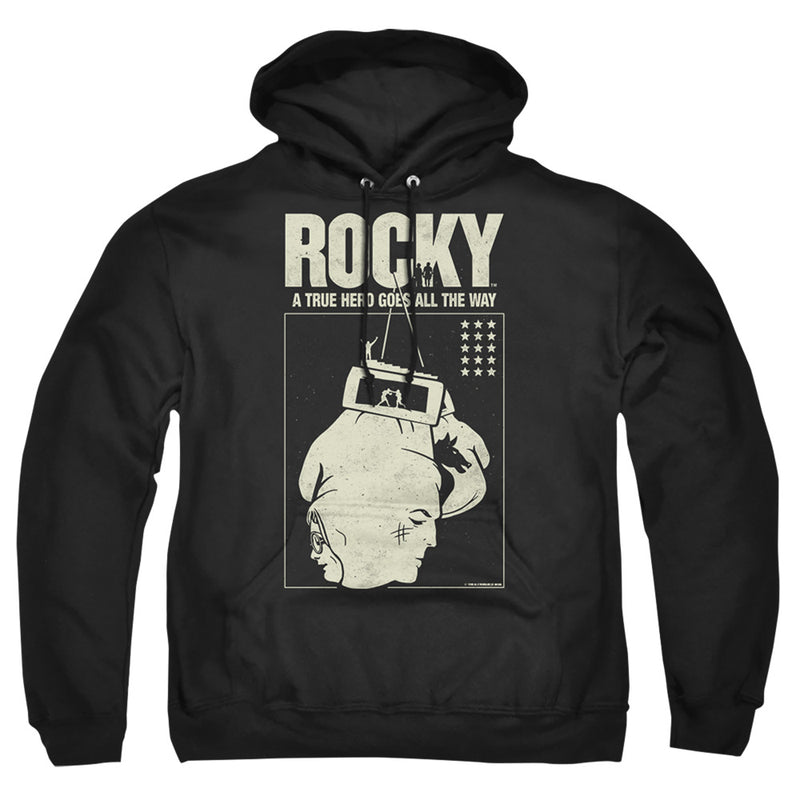 Hoodie featuring design named Rocky - The Hero