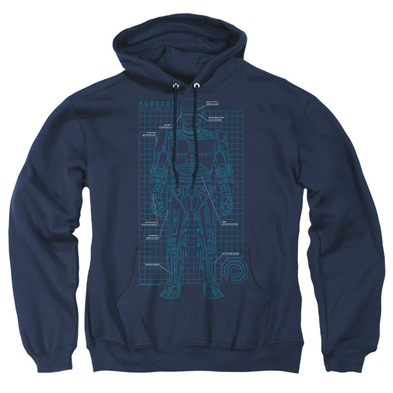 Hoodie featuring design named RoboCop - Schematic