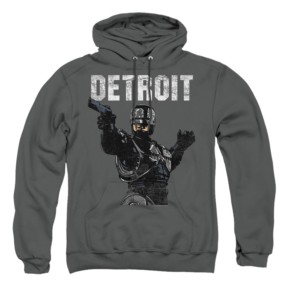 Maglietta RoboCop Detroit – Unisex Adulto, Grigio, 100% Cotone, Taglia XX-Large - 5