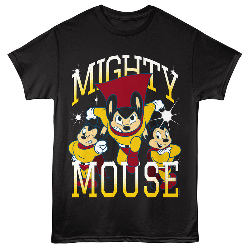 T-Shirt featuring design named Mighty Mouse - Triple Mouse