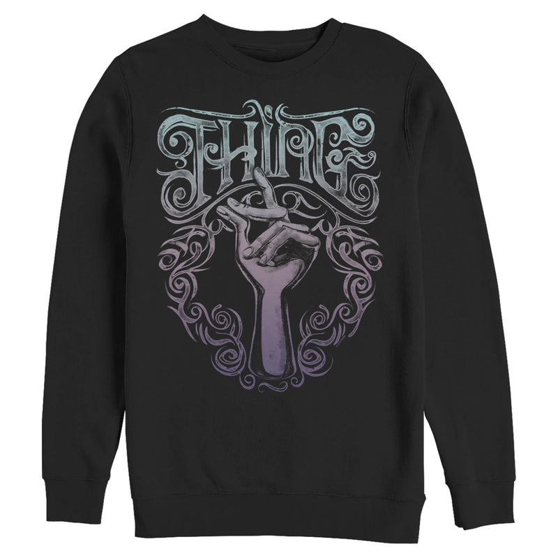 Sweatshirt featuring design named The Addams Family - Thing Snap