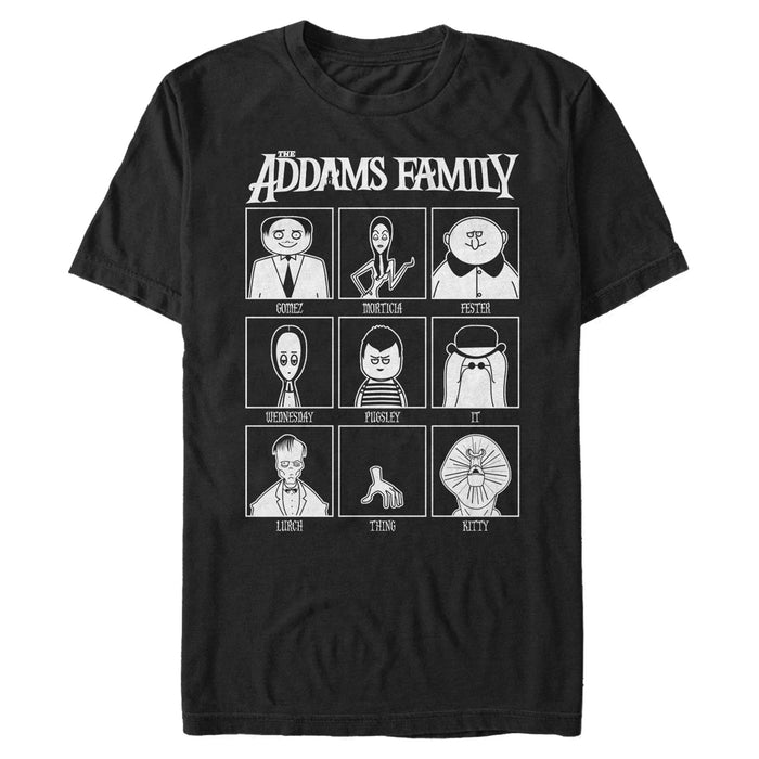 The Addams Family - Addams Family Yearbook Layout