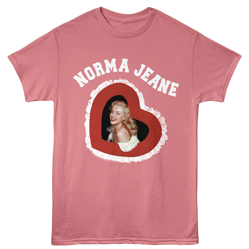 T-Shirt featuring design named Marilyn Monroe - Norma Jeane Heart