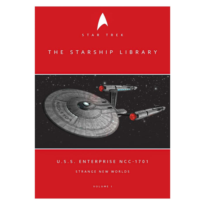 Star Trek: Strange New Worlds | Enterprise NCC-1701 Die-cast Ship and Book Set