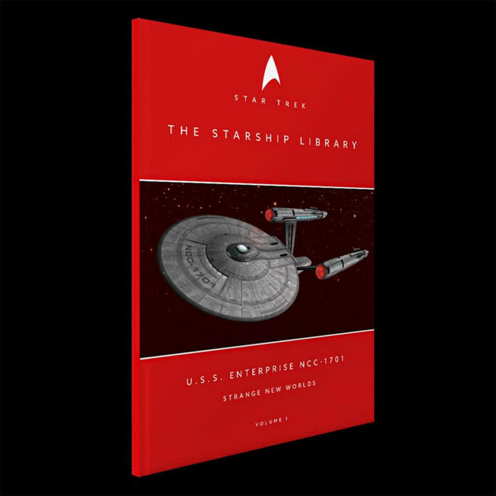 Star Trek: Strange New Worlds | Enterprise NCC-1701 Die-cast Ship and Book Set