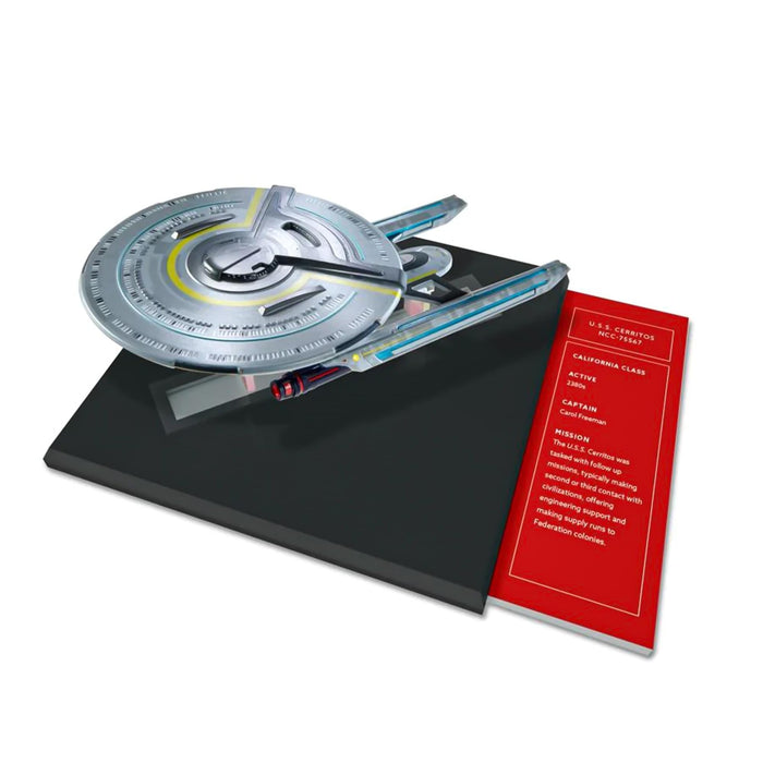 Star Trek: Lower Decks | USS Cerritos NCC-75667 Die-cast Ship and Book Set