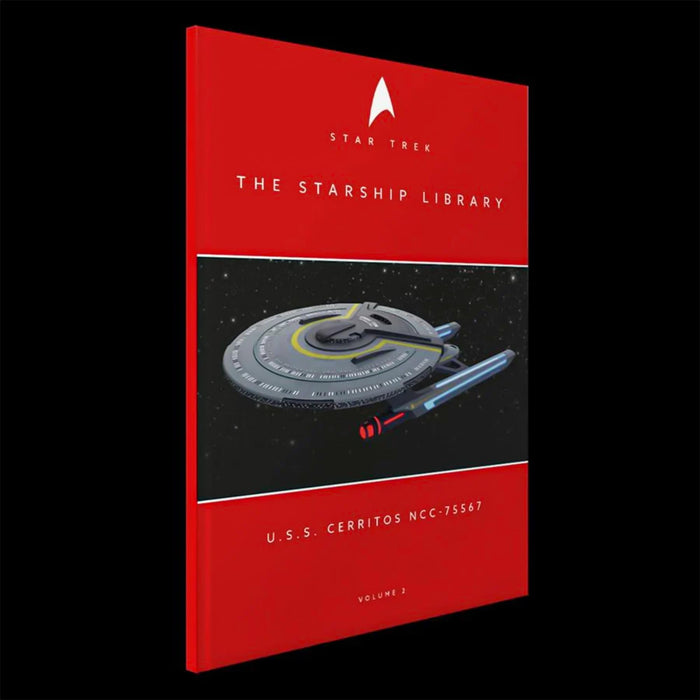 Star Trek: Lower Decks | USS Cerritos NCC-75667 Die-cast Ship and Book Set