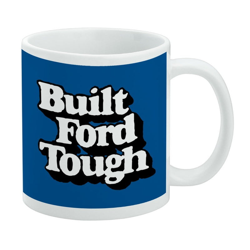 Mug featuring design named Ford - Built Ford Tough Stamp Mug, product image 1 of 3