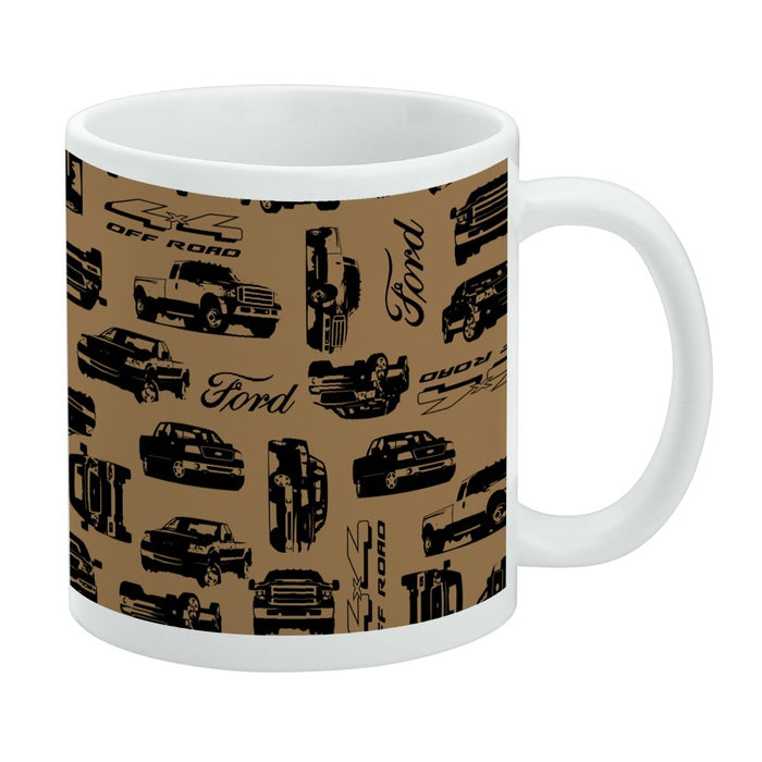Ford - Ford Trucks Pattern Mug
