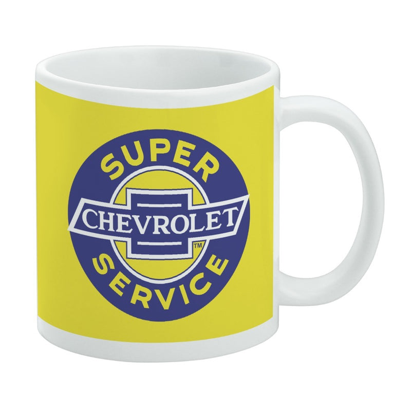 Mug featuring design named Chevy - Vintage Super Service Logo Mug