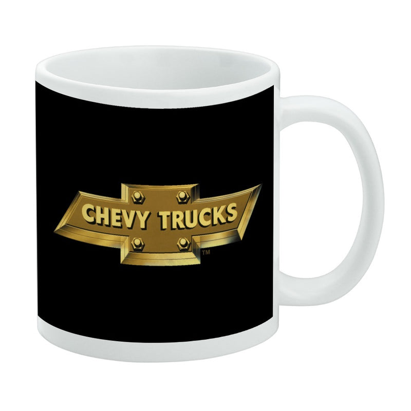 Mug featuring design named Chevy - Chevy Trucks Metal Logo Mug