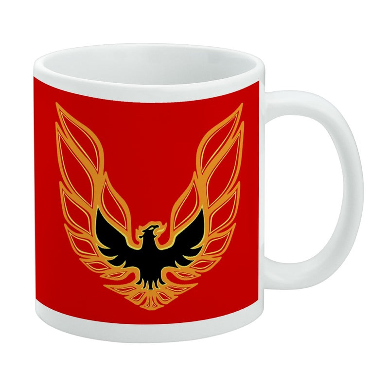 Mug featuring design named Pontiac - Firebird Logo Mug, product image 1 of 3