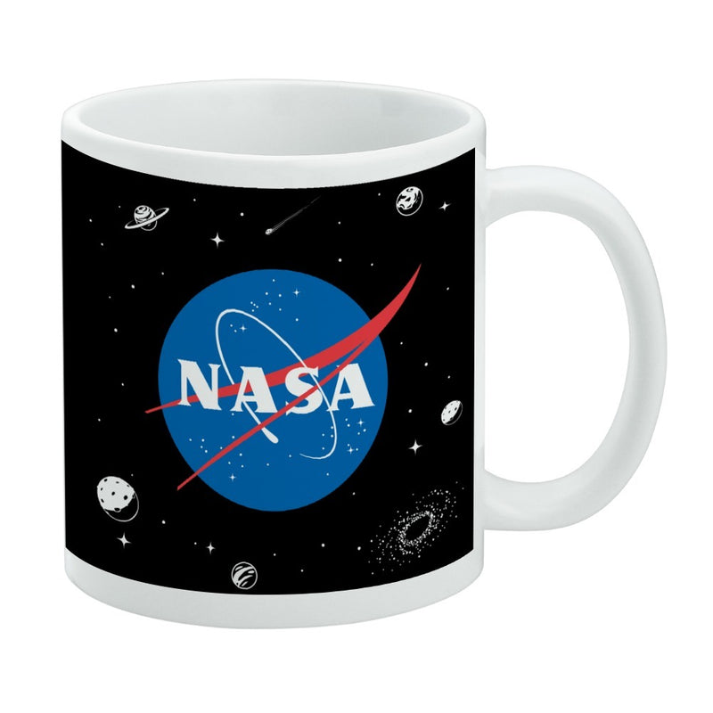 Mug featuring design named NASA - Classic Meatball Logo Mug, product image 1 of 3