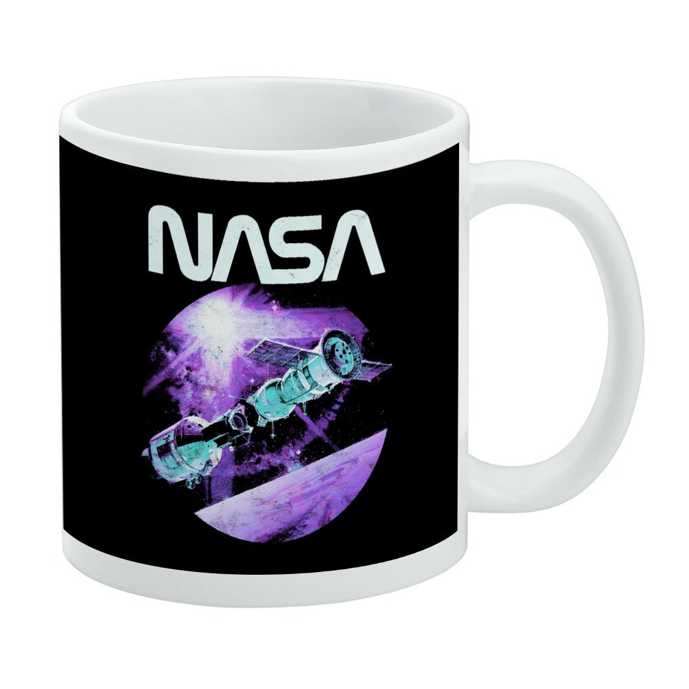 NASA - Shuttle & Purple Light Mug — MeTV Mall