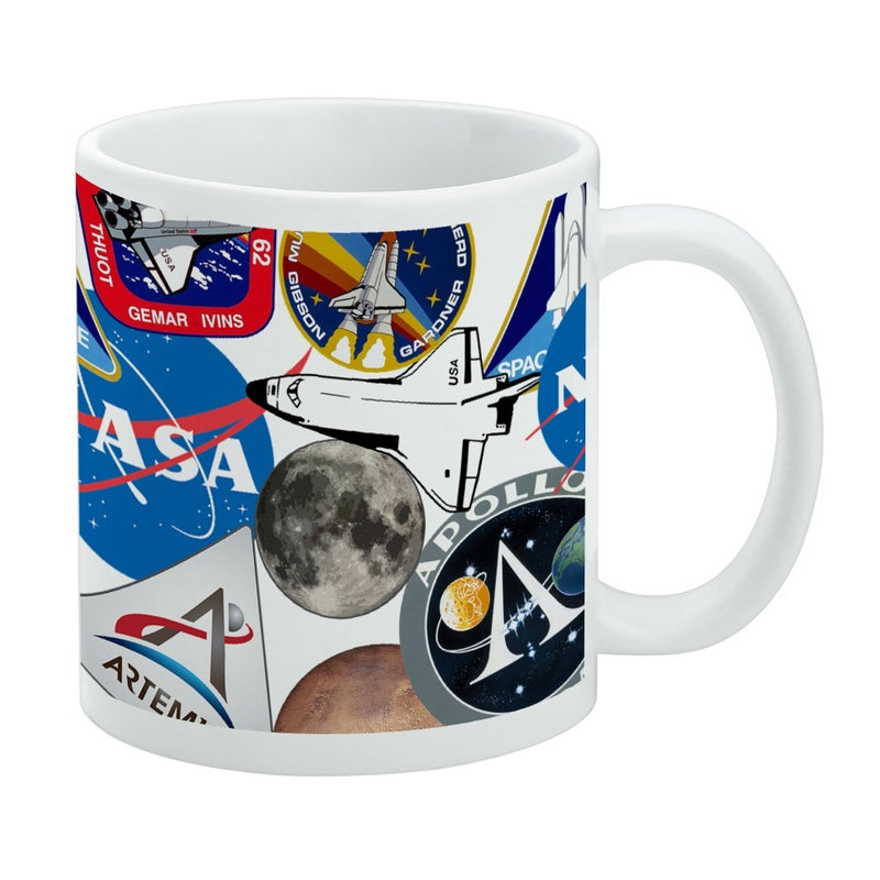 Mug featuring design named NASA - Collage Mug, product image 1 of 3