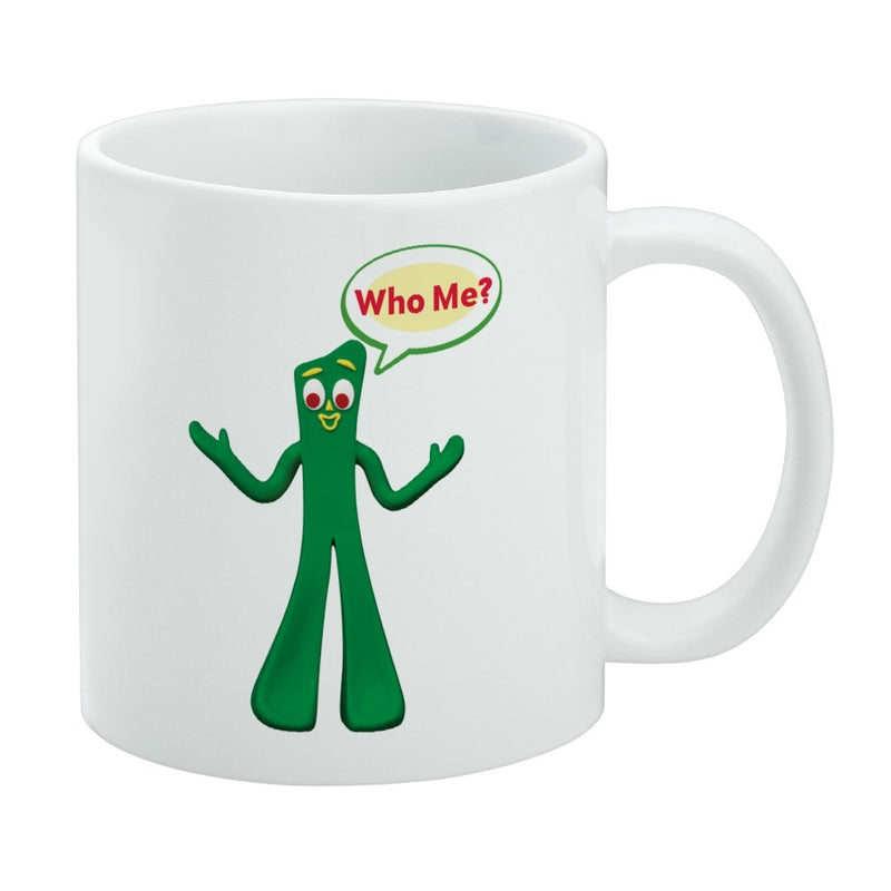 Mug featuring design named Gumby - Who Me? Mug, product image 1 of 3