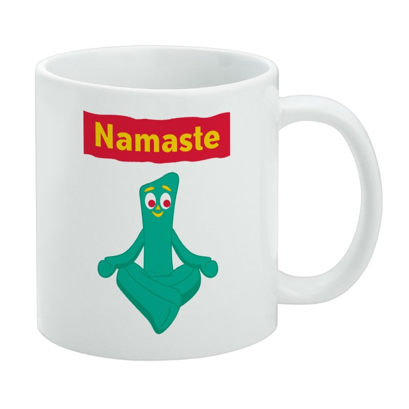 Mug featuring design named Gumby - Namaste Mug, product image 1 of 3