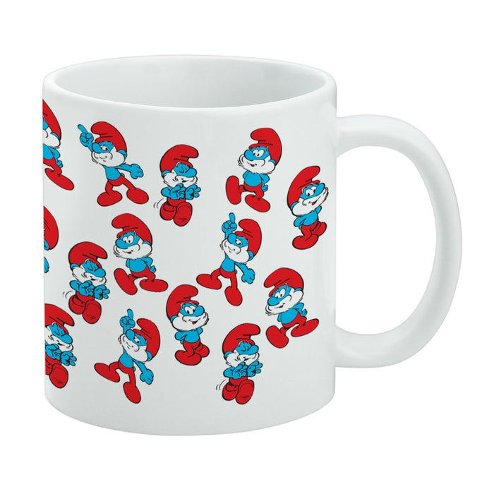 The Smurfs - Papa Smurf Pattern Mug
