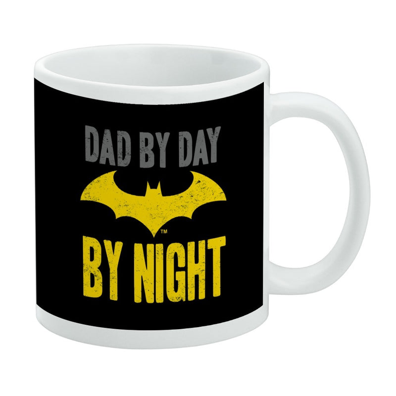 Mug featuring design named Batman - Dad by Day Mug, product image 1 of 3
