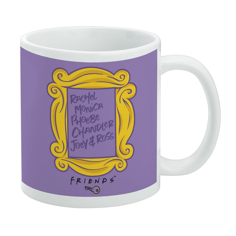 Mug featuring design named Friends - Door Peephole Frame Mug, product image 1 of 3