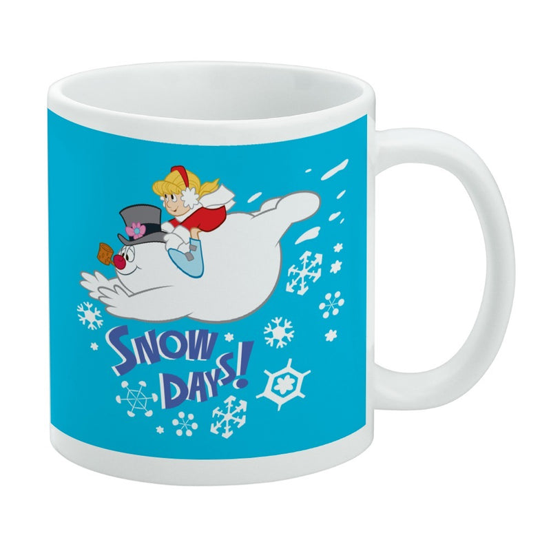 Mug featuring design named Frosty the Snowman - Snow Day Mug, product image 1 of 3