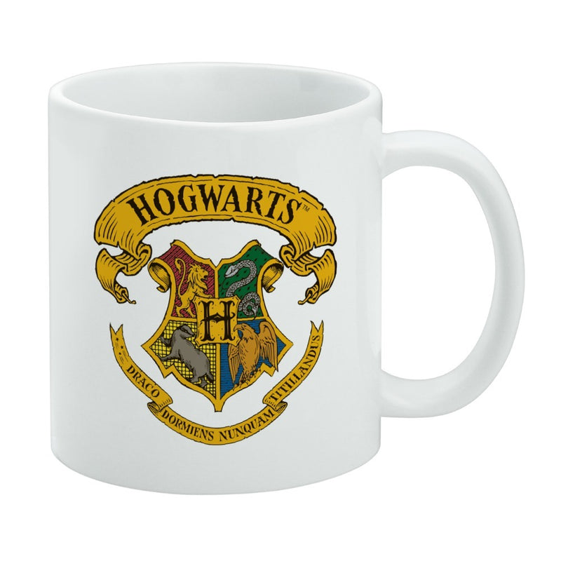 Mug featuring design named Harry Potter - Painted Hogwarts Crest Mug, product image 1 of 3