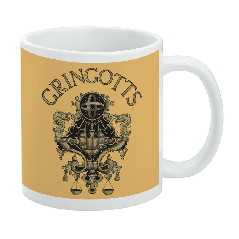 Mug featuring design named Harry Potter - Gringotts Logo Mug, product image 1 of 3