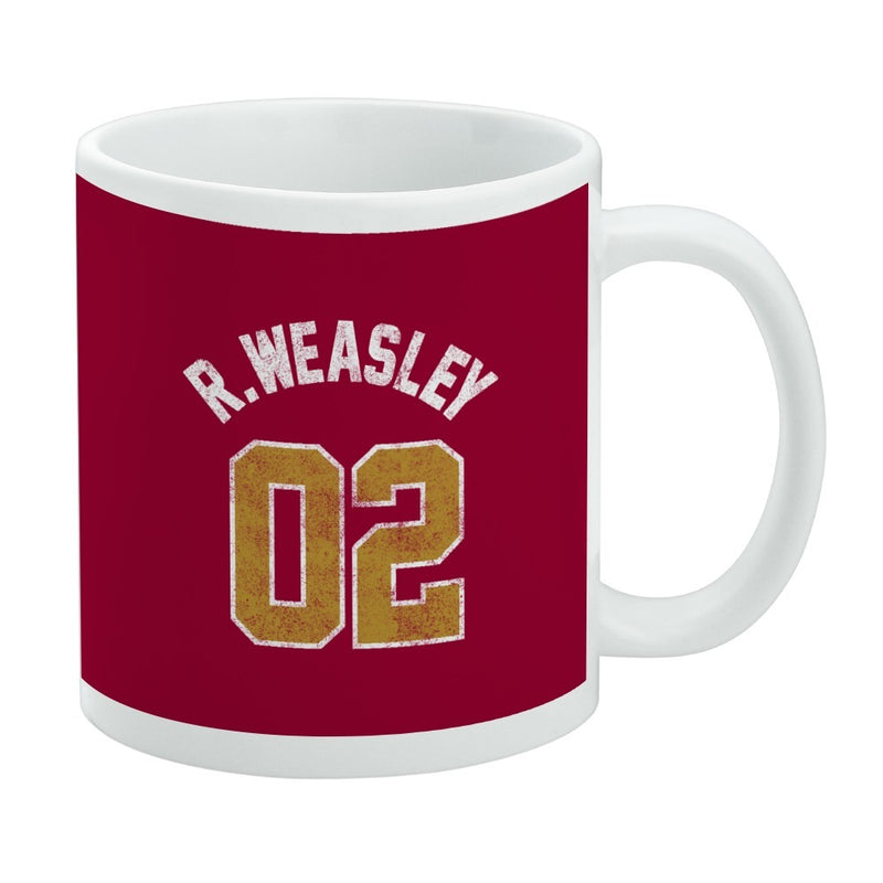 Mug featuring design named Harry Potter - Weasley Jersey Mug, product image 1 of 3