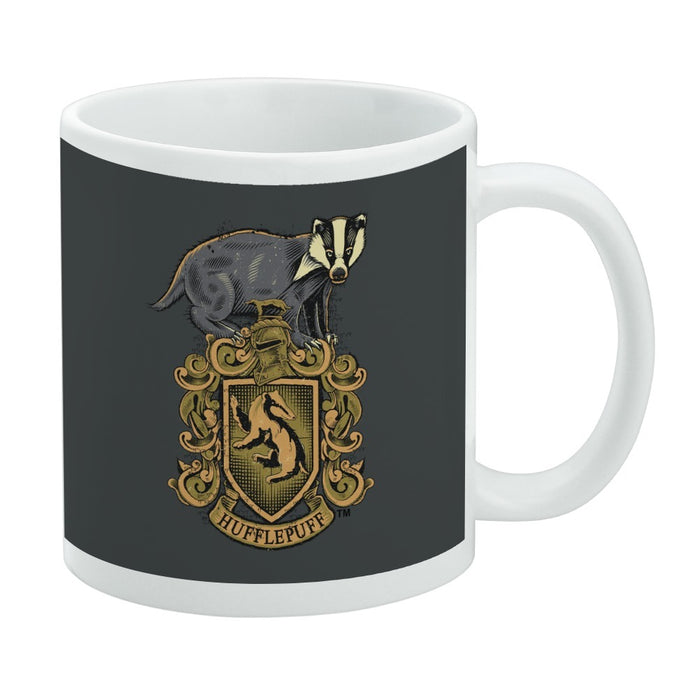 Harry Potter - Hufflepuff Badger Crest Mug