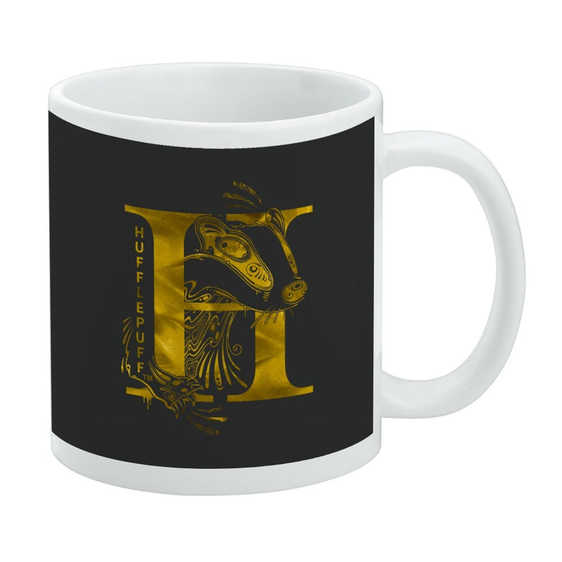 Mug featuring design named Harry Potter - Hufflepuff H Crest Mug