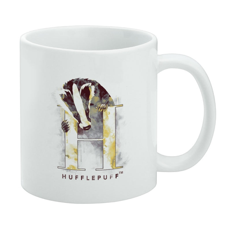 Mug featuring design named Harry Potter - Hufflepuff Watercolors Mug, product image 1 of 3