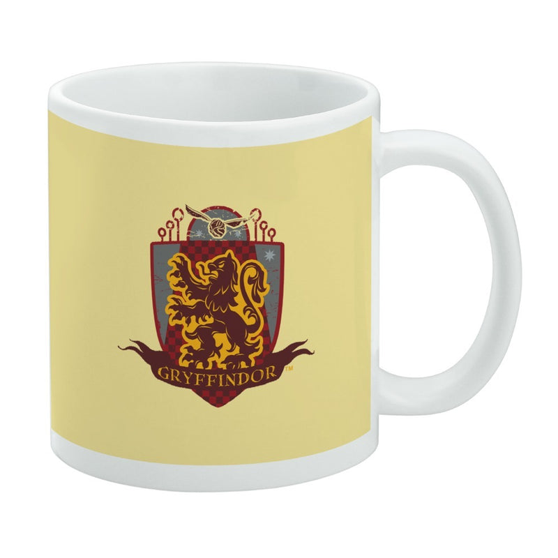 Mug featuring design named Harry Potter - Gryffindor Quidditch Shield Mug, product image 1 of 3