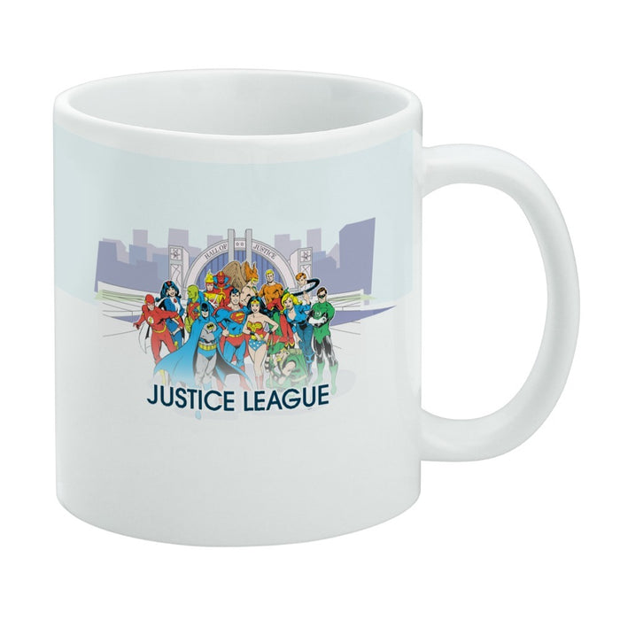 Justice League - Hall of Justice Mug