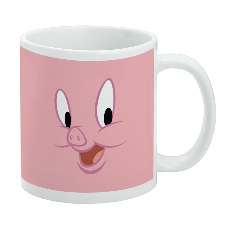 Mug featuring design named Looney Tunes - Porky Pig Face Mug, product image 1 of 3