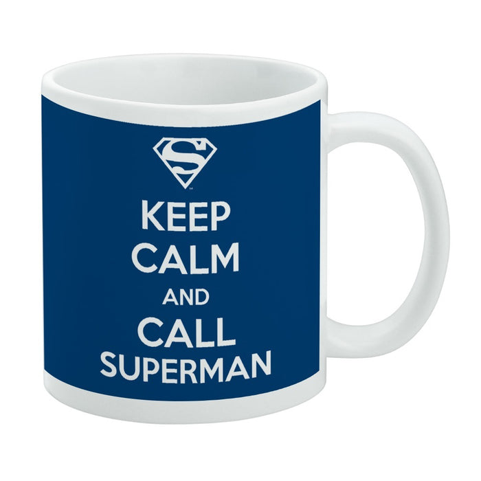Superman - Keep Calm and Call Mug
