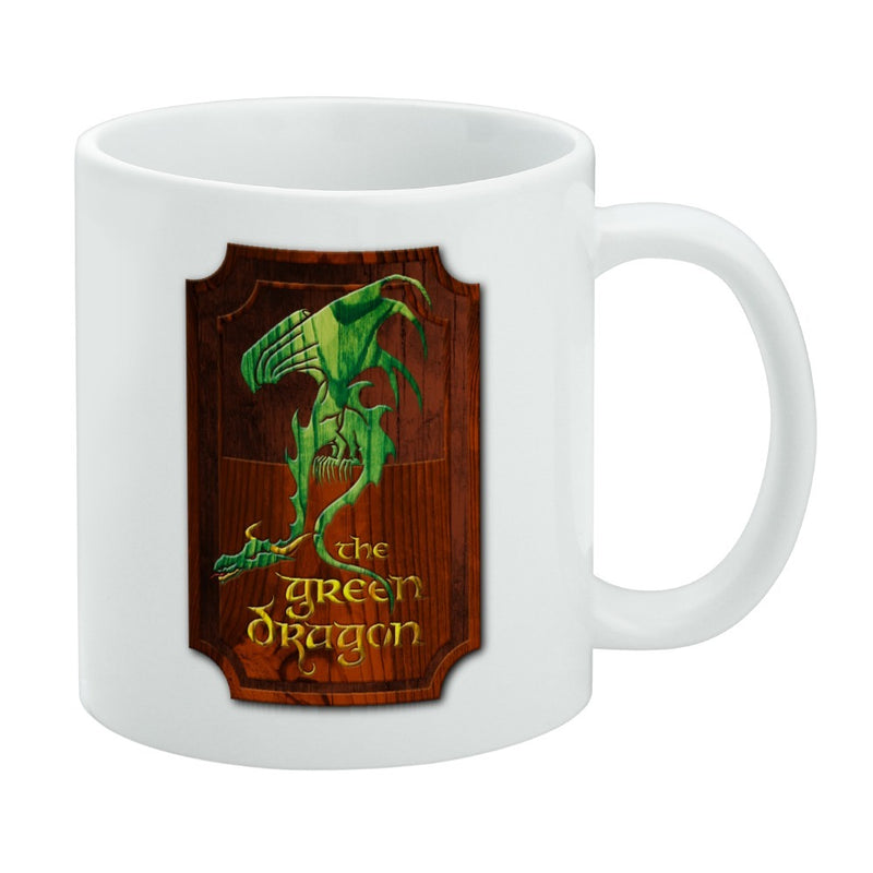 Mug featuring design named The Lord of the Rings Trilogy - The Green Dragon Mug, product image 1 of 3