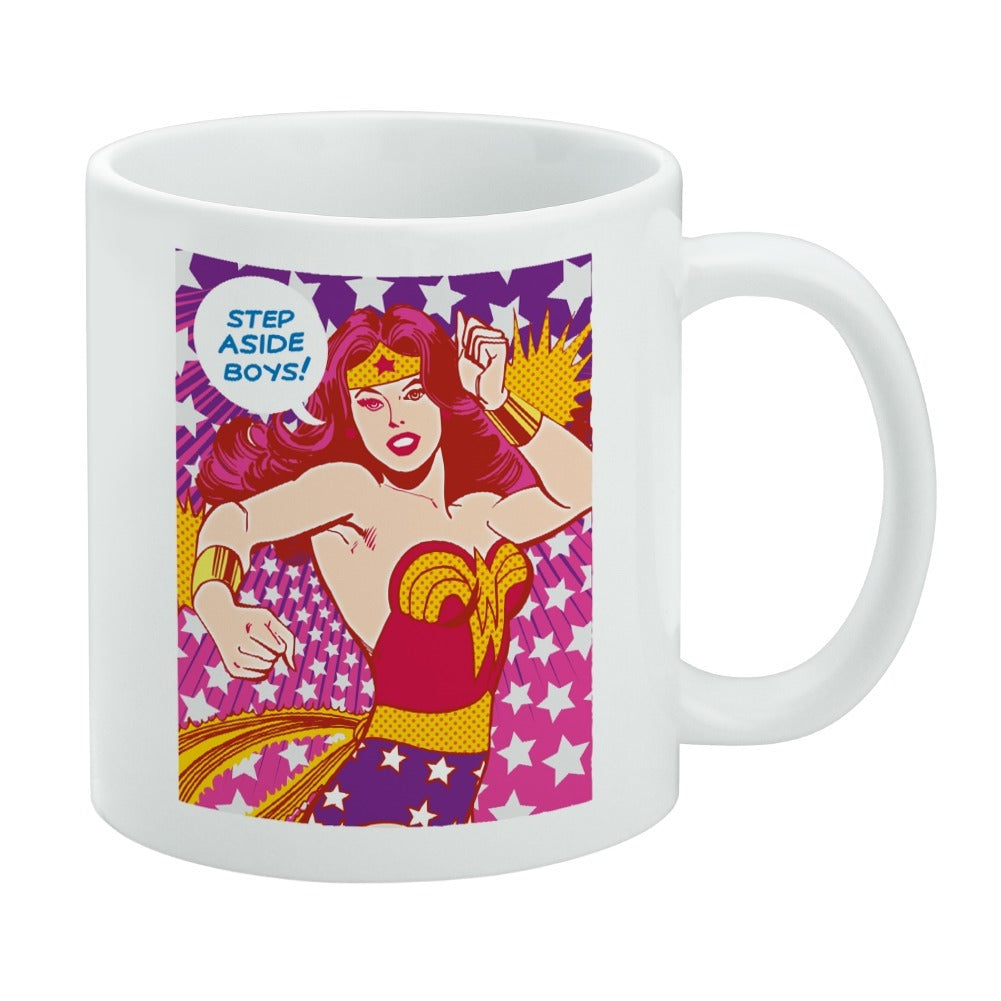 Wonder Woman - Step Aside Boys Mug — MeTV Mall