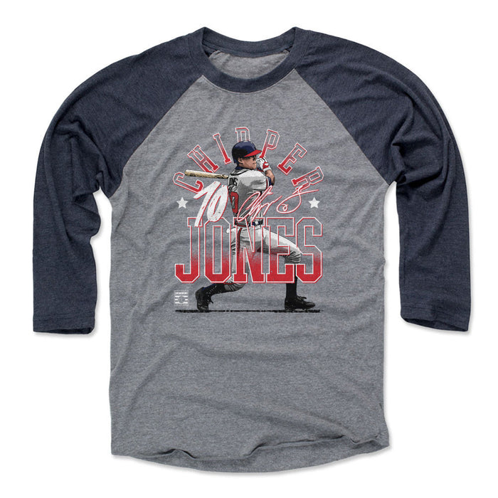 Chipper Jones Atlanta Arch WHT