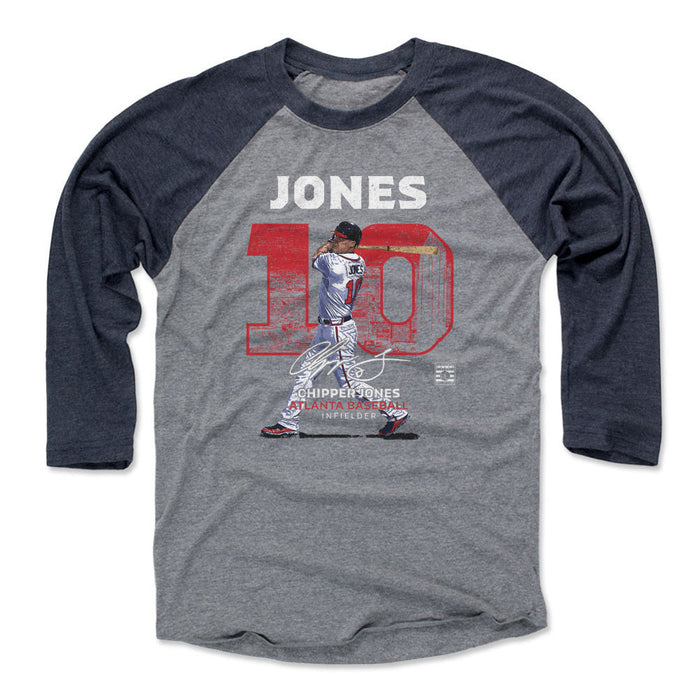 Chipper Jones Atlanta Throwback WHT