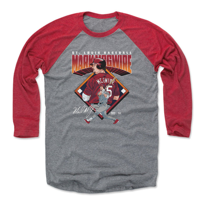 Mark McGwire St. Louis Baseball Diamond WHT