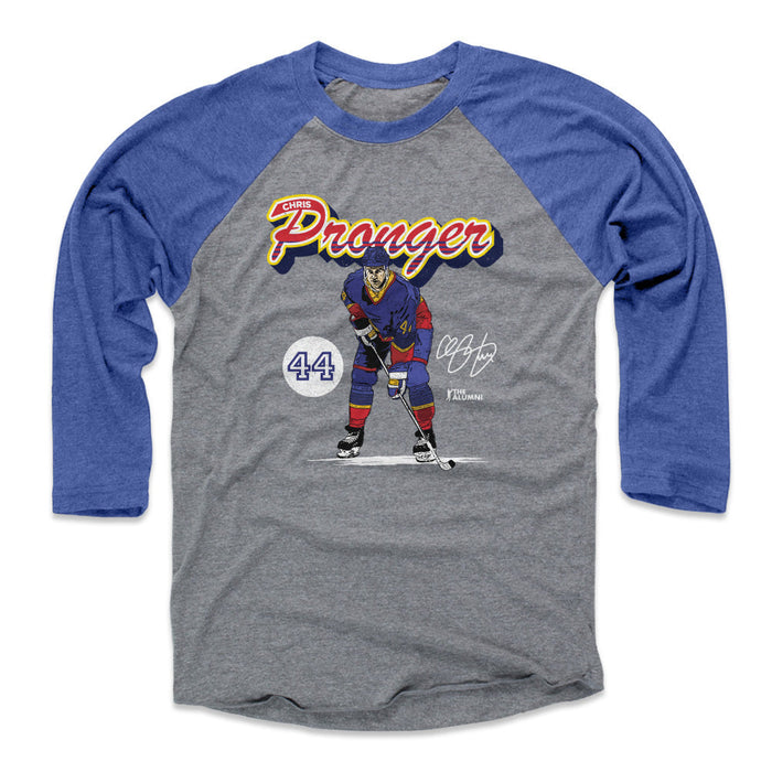Chris Pronger St. Louis Retro Script WHT