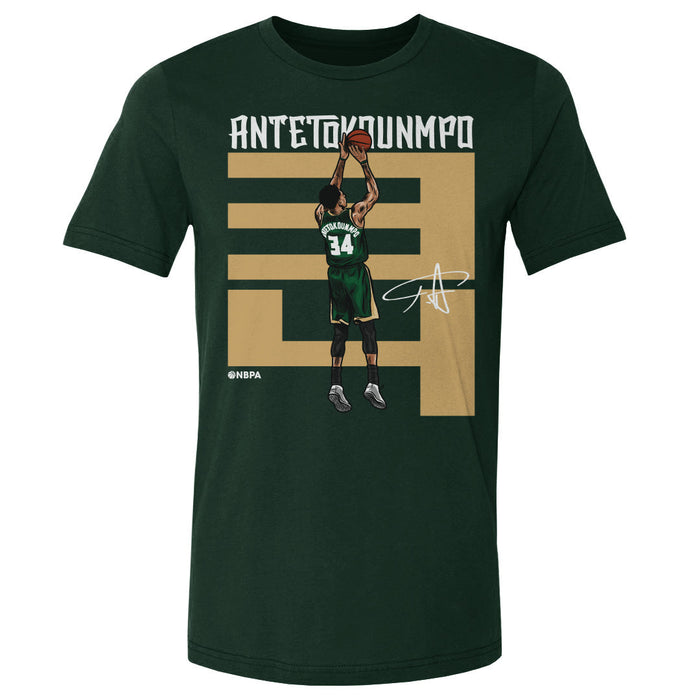 Giannis Antetokounmpo Number D WHT