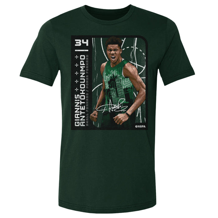 Giannis Antetokounmpo Milwaukee Card WHT