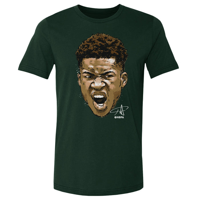 Giannis Antetokounmpo Scream B WHT