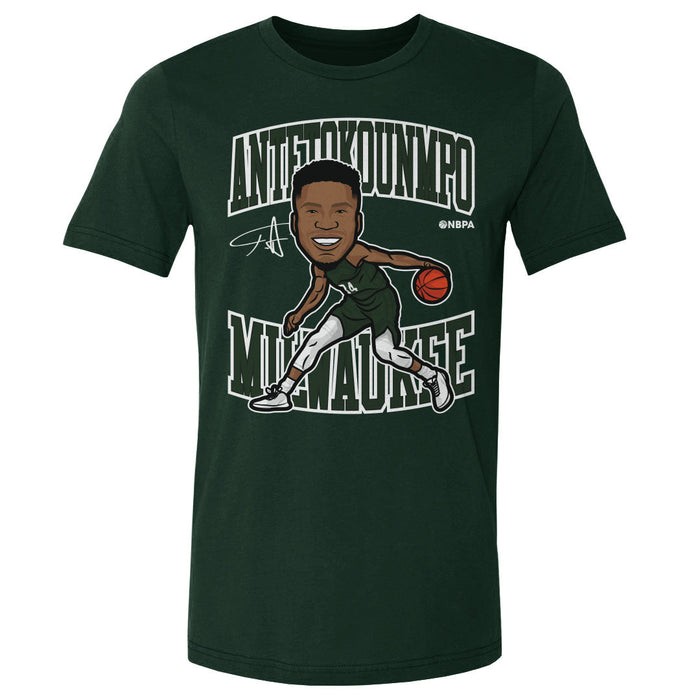 Giannis Antetokounmpo Milwaukee Toon WHT