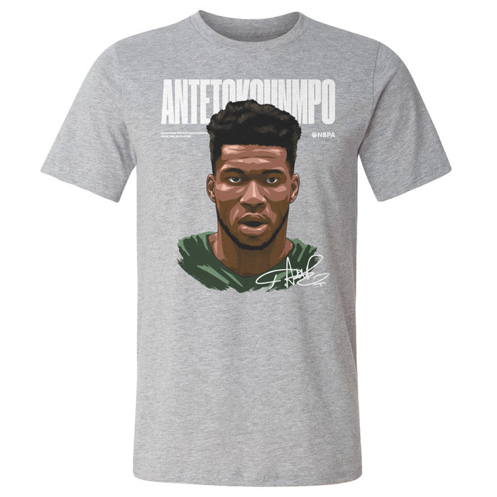 Giannis Antetokounmpo Game Face WHT