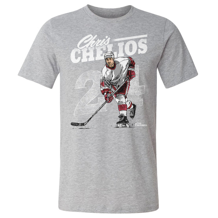 Chris Chelios Detroit Retro WHT