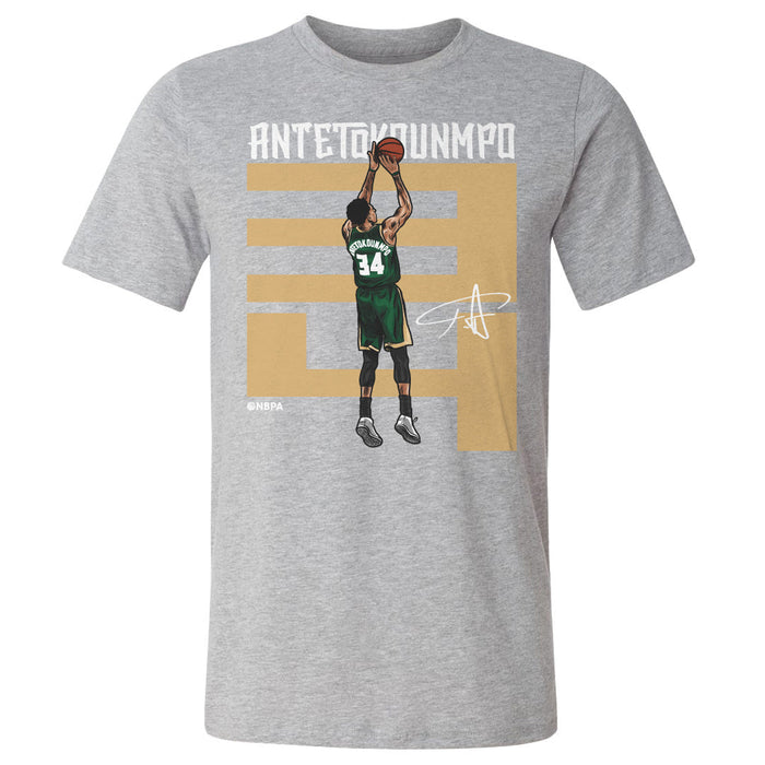 Giannis Antetokounmpo Number D WHT