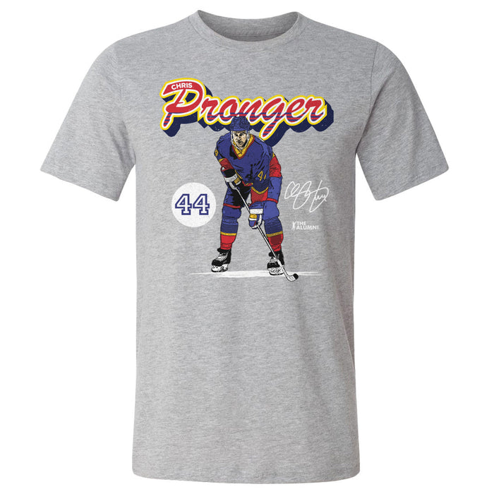 Chris Pronger St. Louis Retro Script WHT