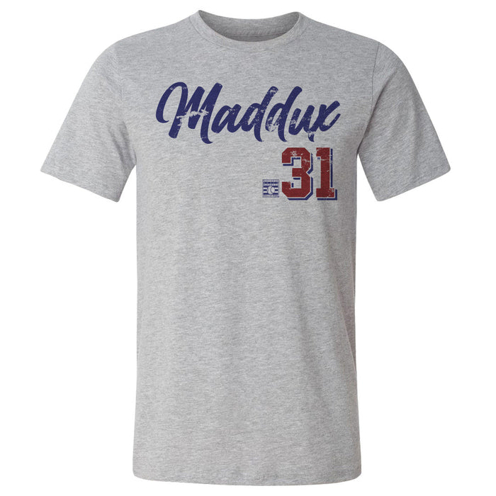 Greg Maddux Chicago Script